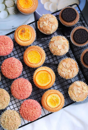 Cách làm 5 loại bánh cupcake, không dầu ít ngọt