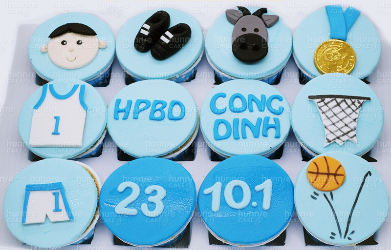 Set cupcake sinh nhật tháng: Đặt bánh sinh nhật online tại Hà Nội