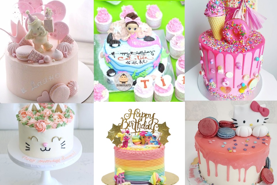 Tuyển tập mẫu bánh sinh nhật cho bé gái 10+ tuổi đẹp đáng yêu nhất