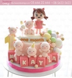 Top 10 mẫu bánh sinh nhật dành riêng cho bé gái 2 tuổi