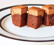 Cách làm bánh brownies hai lớp