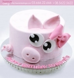 Những chiếc bánh sinh nhật hình con lợn, con heo đẹp nhất
