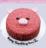 Bánh gato sinh nhật hiệp sĩ siêu nhân con lợn
