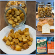 Bánh mì gối/ Sandwich sấy bơ tỏi giòn