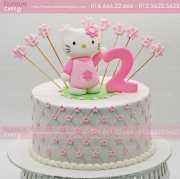 Bánh sinh nhật Hello Kitty dành tặng bé gái