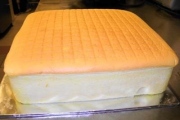 Hướng dẫn và công thức làm Orange japanese cotton cheesecake -  Bánh cam phô mai béo béo thơm ngon đâyyyyy