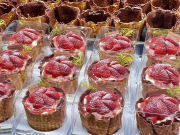 CÔNG THỨC BÁNH KEM ỐC QUẾ DÂU TÂY PUDDING