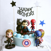 Top 10 bánh sinh nhật hình Siêu nhân Nhện, Iron Man, Batman đẹp và ngầu nhất