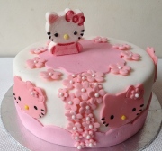 5 mẫu bánh sinh nhật hình Hello Kitty được các bé gái yêu thích nhất