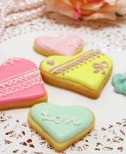 Cookies trái tim cực xinh