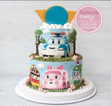 Những mẫu bánh sinh nhật ô tô độc đáo chỉ có tại Hunnie Cake