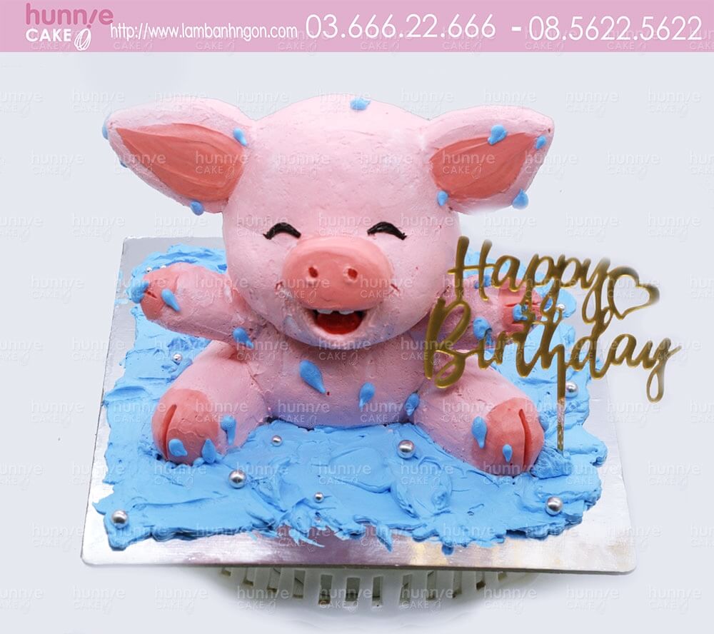 Tổng hợp 100 ảnh bánh sinh nhật hình con heo dễ thương nhất  Pig birthday  cakes Crazy cakes Amazing cakes