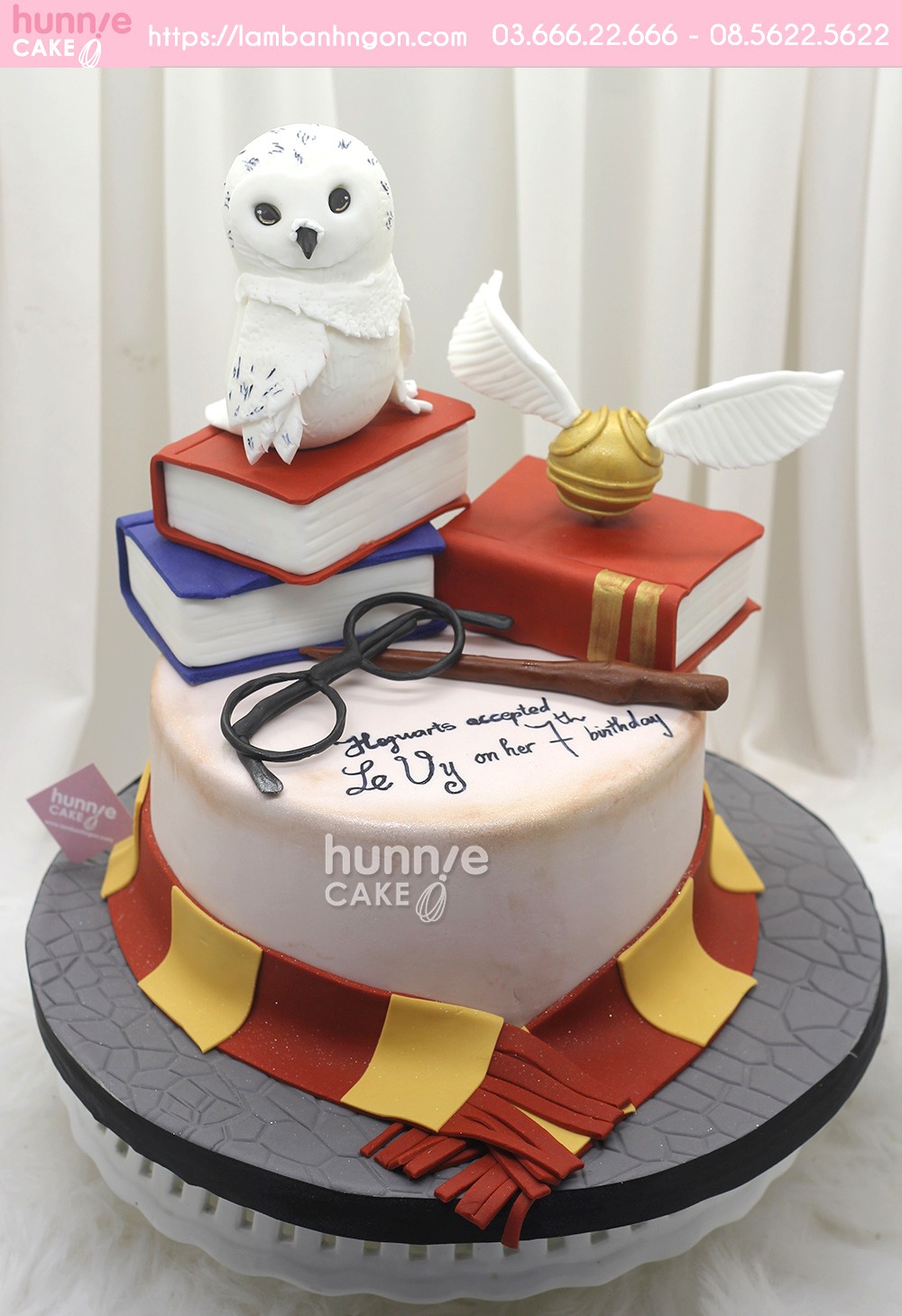 Bánh gato sinh nhật hình Harry Potter Hermione Ron tặng sinh nhật hoành  tráng của nhỏ nhỏ bé trai nhỏ nhỏ bé gái 9381  Bánh fondant
