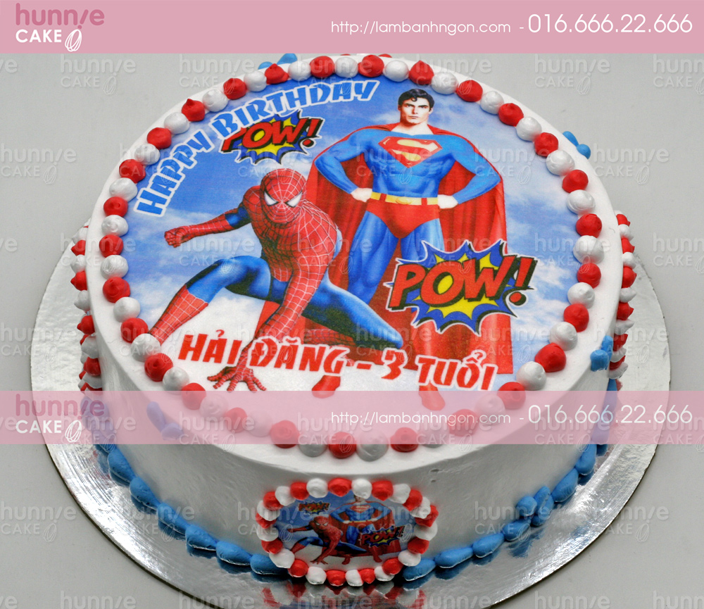 1️⃣】 50+ Mẫu bánh sinh nhật hình Siêu nhân Nhện, Iron Man, Batman đẹp và  ngầu nhất - Trường Thịnh ™