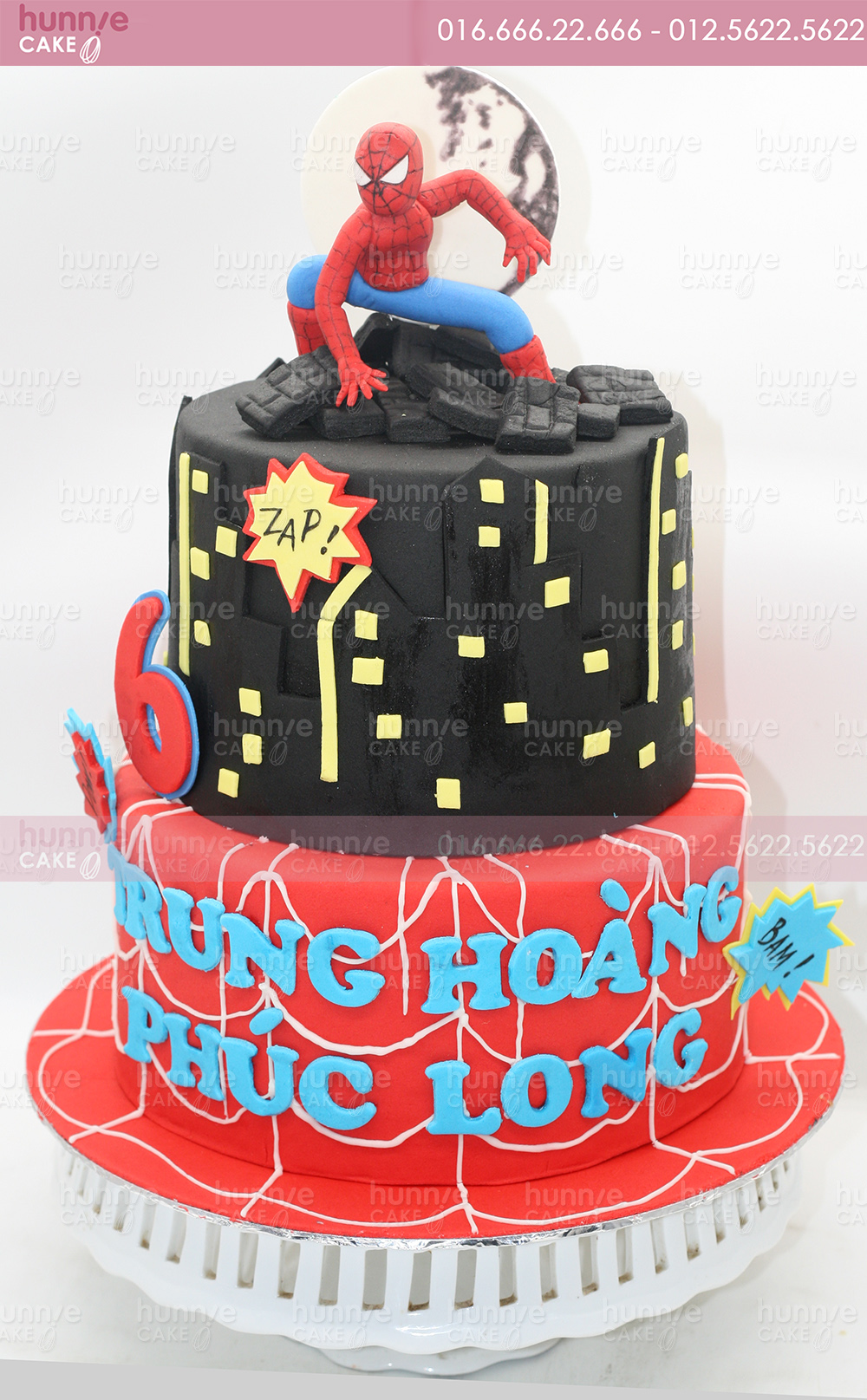 Bánh sinh nhật siêu nhân nhện