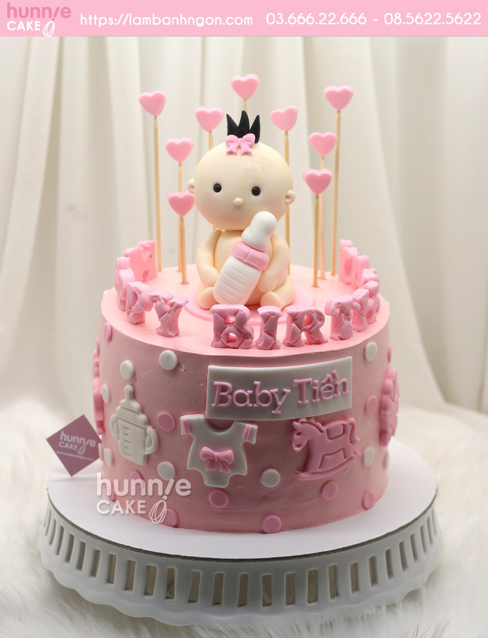 Top 183+ mẫu bánh sinh nhật bé gái 1 tuổi