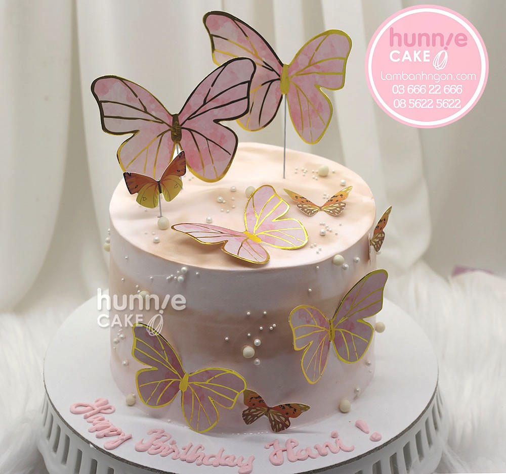 Bánh sinh nhật con bướm đẹp độc đáo 8965 - Bánh sinh nhật, kỷ niệm