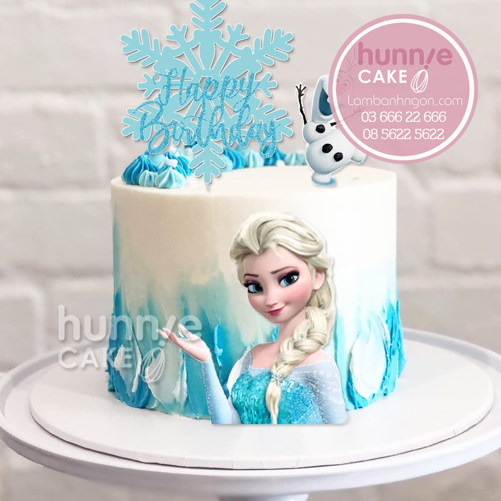 Bánh sinh nhật công chúa Elsa cho bé gái đẹp nhất 9642 - Bánh ngon đẹp