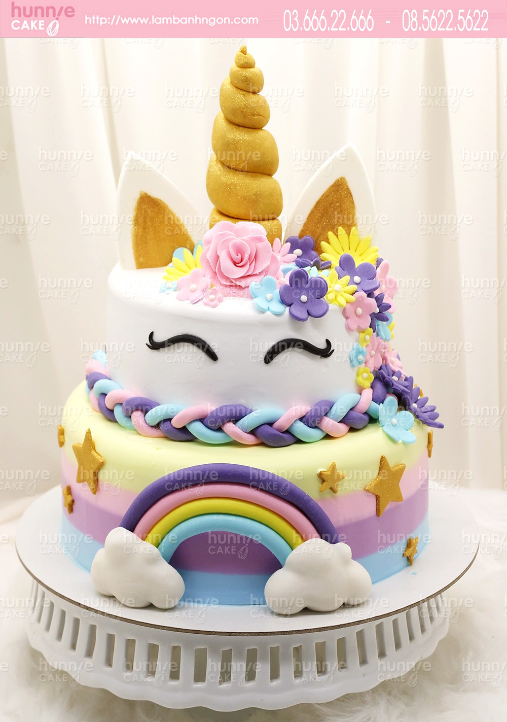 Bánh sinh nhật Unicorn độc nhất vô nhị cho sinh nhật con yêu 7165 - Bánh ngon đẹp