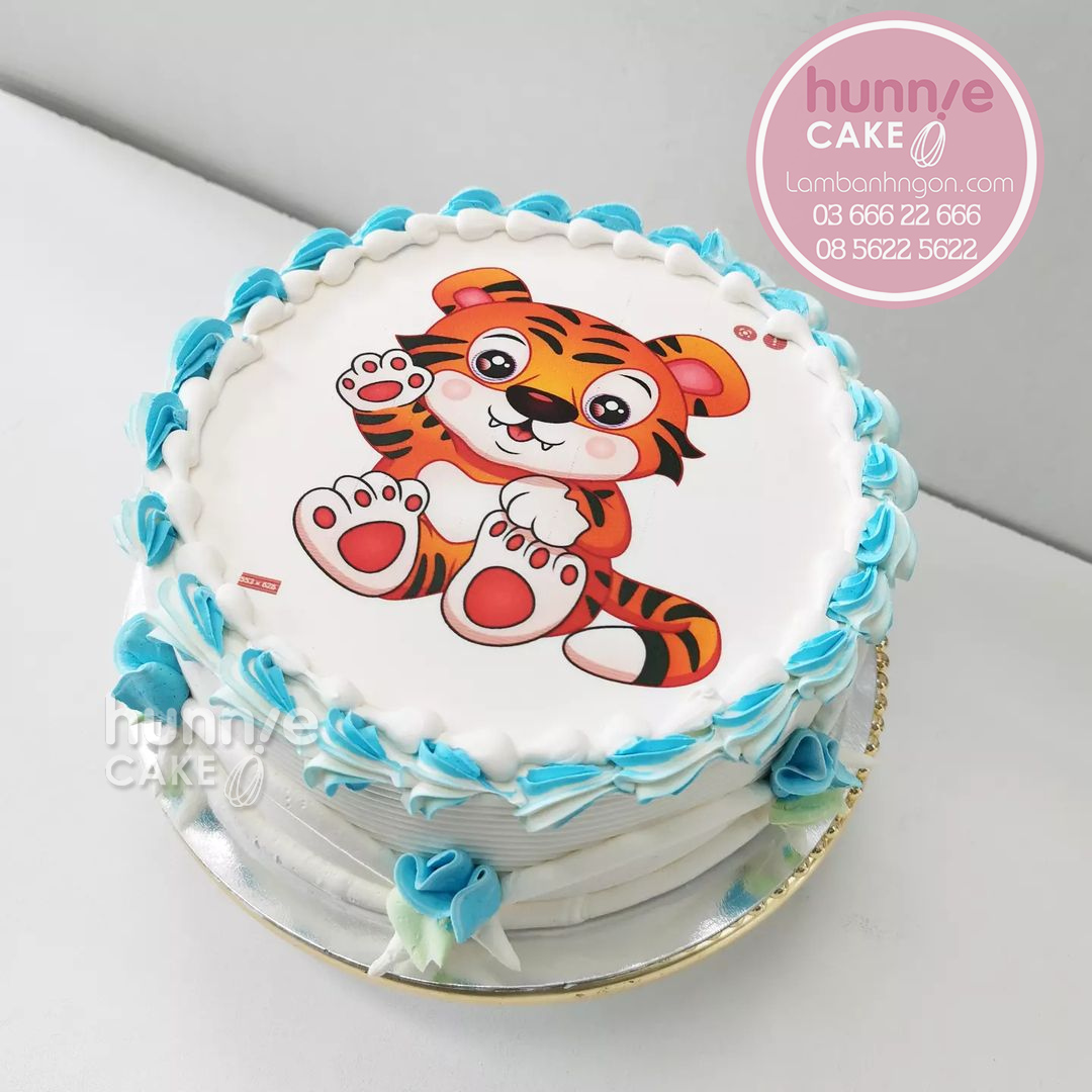 Bánh sinh nhật hình con hổ tuổi dần đẹp cực ngầu độc đáo 9508 ...