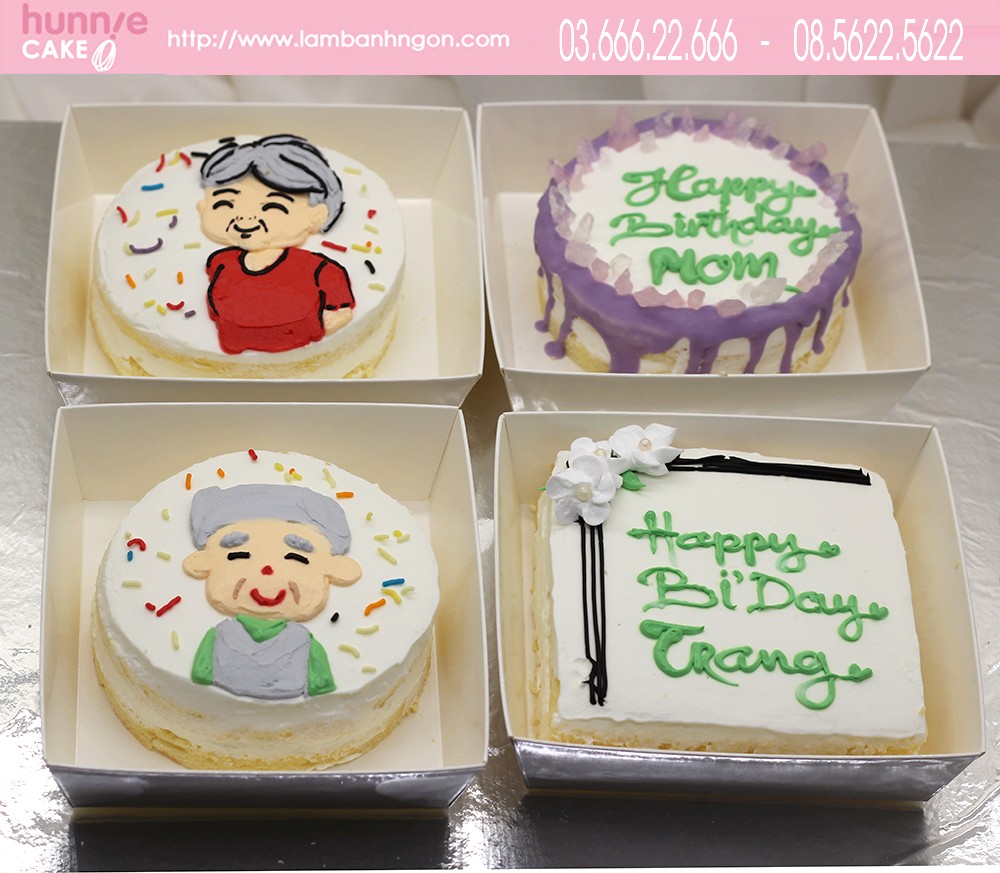 Bánh sinh nhật mini kem whipping dành cho 2 người ăn 7879 - Bánh ...