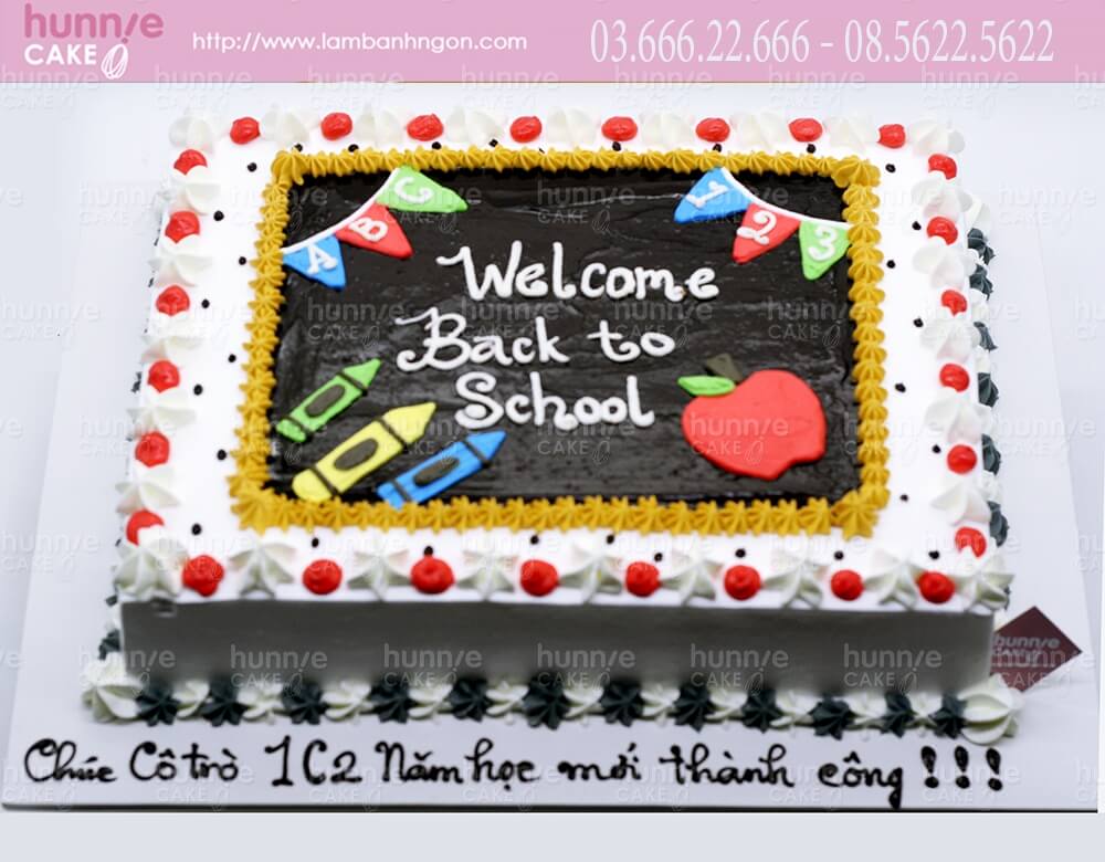Bánh sinh nhật bảng đen và những bài học ý nghĩa dành tặng thầy cô giáo 6264 - Bánh ngon đẹp