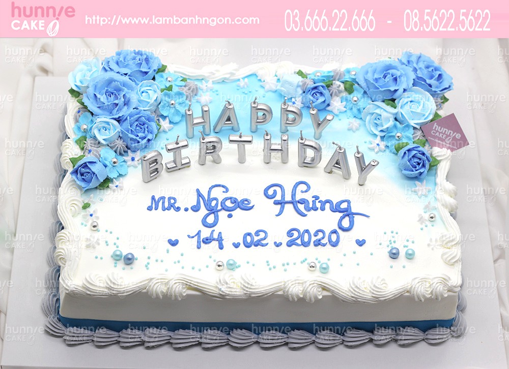 Bạn muốn tìm một chiếc bánh sinh nhật độc đáo và đẹp như trong phim hoạt hình? Chúng tôi mang đến cho bạn một chiếc bánh sinh nhật hoa hồng 3D màu xanh đẳng cấp và đầy ấn tượng. Với những cánh hoa hồng 3D xinh đẹp, chiếc bánh này sẽ khiến cho buổi tiệc sinh nhật của bạn trở nên vô cùng đặc biệt và ấn tượng!