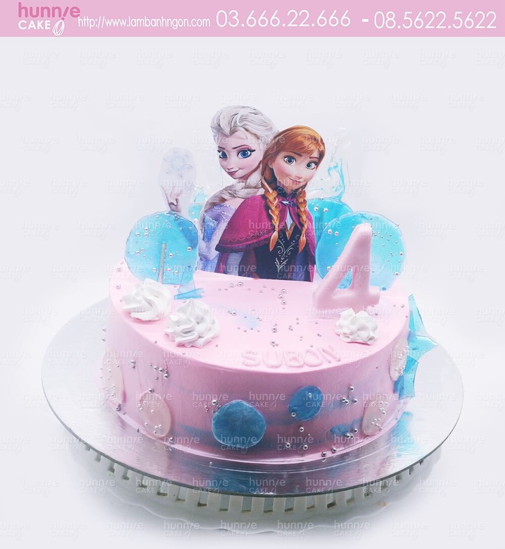 Tổng hợp các mẫu bánh sinh nhật đẹp hình ảnh Elsa và các bạn như Anna  Olaf người tuyết trong phim Frozen  Nữ hoàng băng giá công  Frozen  Elsa Bánh