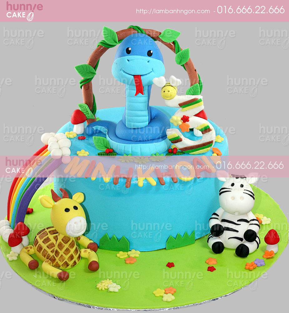 bánh kem chúc mừng sinh nhật người tuổi Tỵ Rắn đẹp  Snake birthday  Snake cakes 28th birthday cake