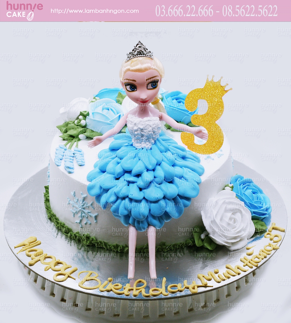 Bánh sinh nhật đẹp hình búp bê Barbie với váy bồng tông tím trắng quý phái  2397  Bánh Gato vẽ hình