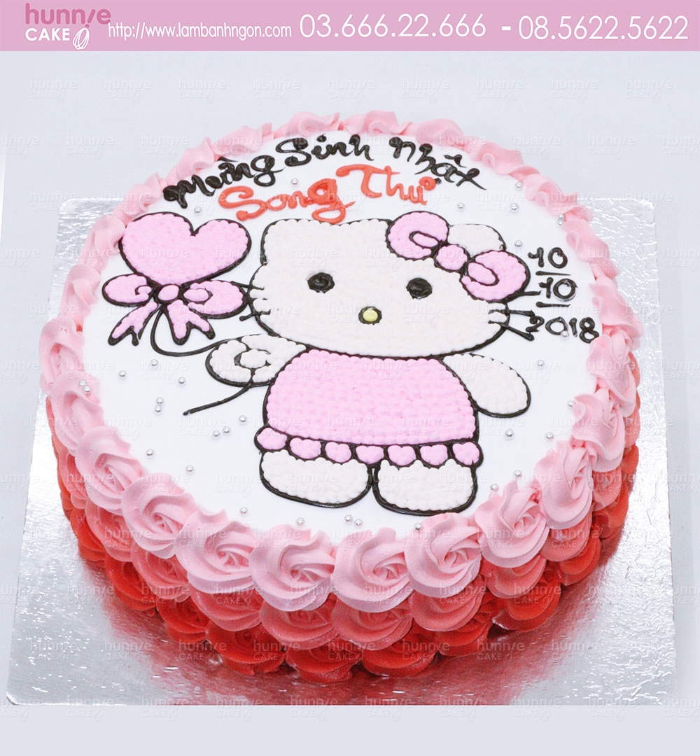 Bánh kem Hello Kitty phủ  Bánh Kem Sinh Nhật Đại Hỷ  Facebook