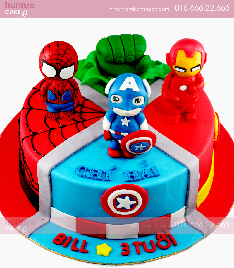 Bánh sinh nhật siêu nhân  Người hùng bóng đêm