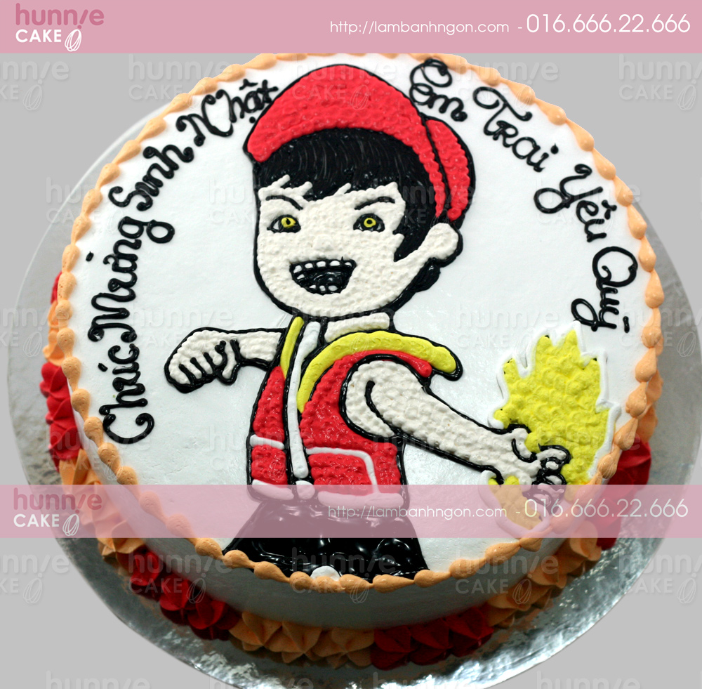 Boboiboy Cake – Bakers Kampung