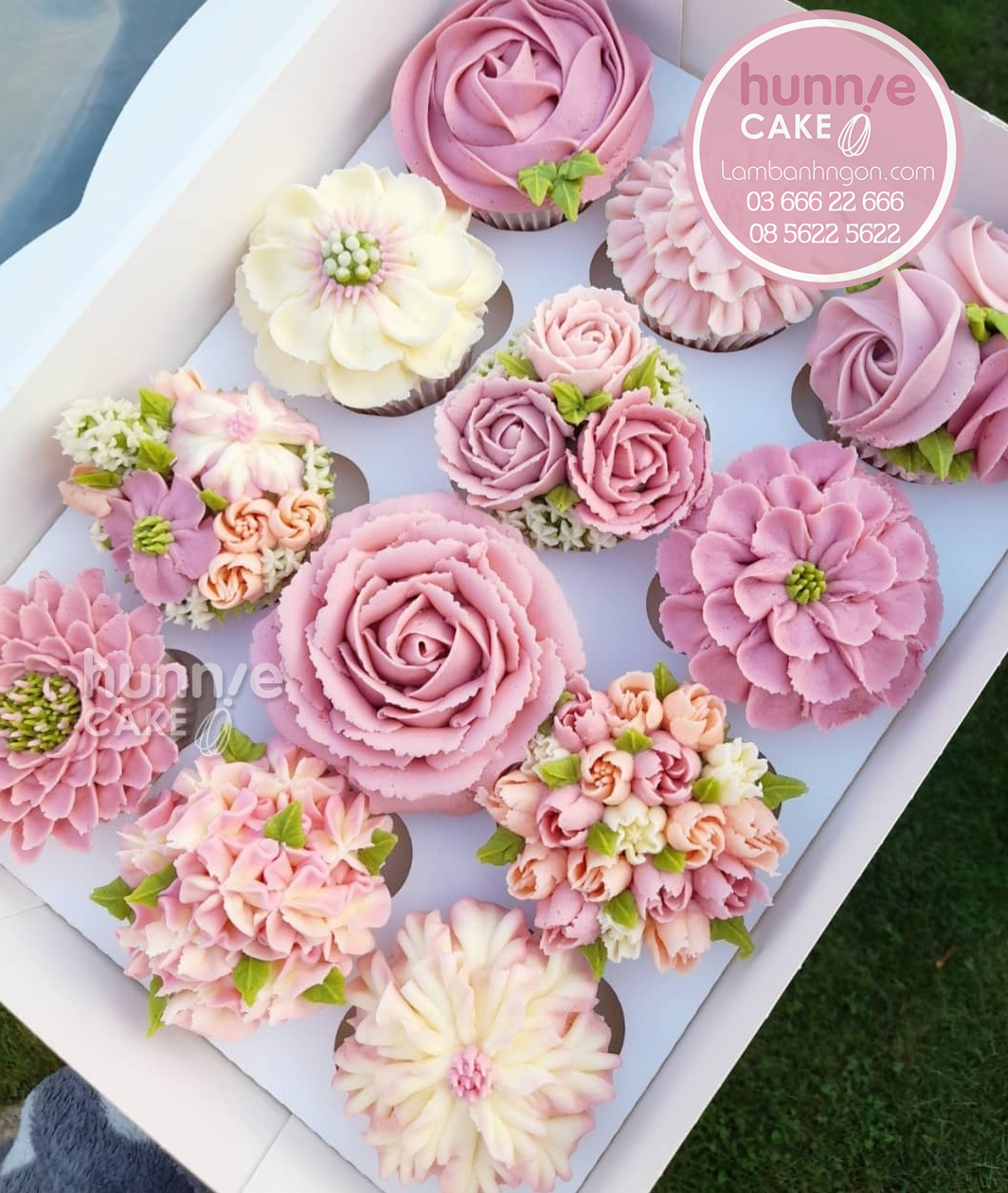 Những mẫu bánh sinh nhật cupcake siêu dễ thương | Laravan.vn