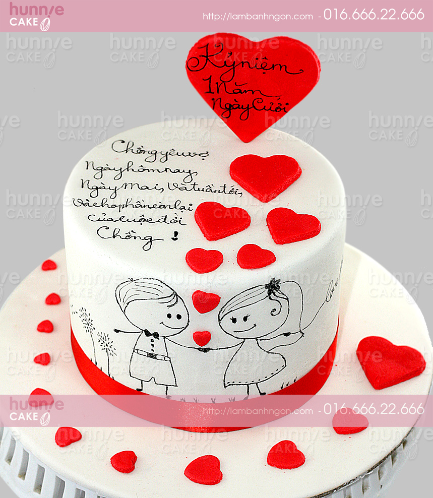 30 Mẫu bánh kem kỷ niệm ngày cưới đơn giản, đẹp nhất 2023 - META.vn
