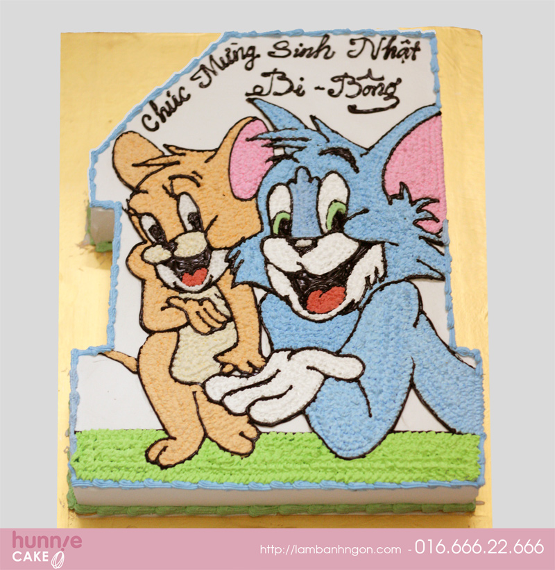Bánh kem hình Tom  Jerry  Quà Tặng Online  Giao hoa tươi bánh kem và  quà tặng tại Việt Nam