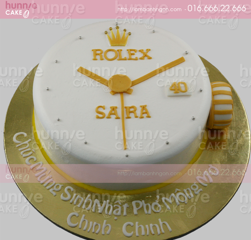 Bánh đồng hồ Rolex 2992 - Bánh ngon đẹp