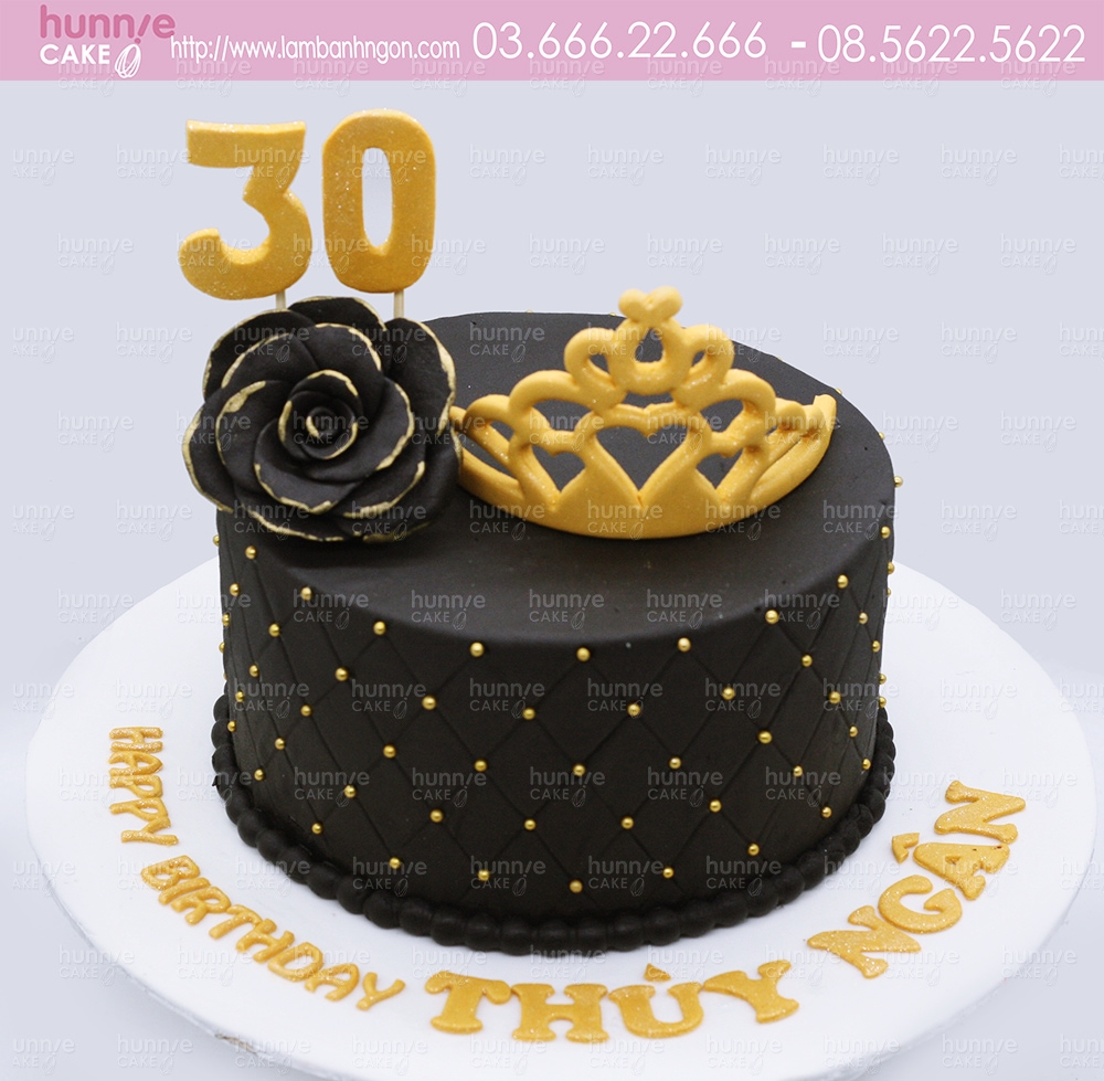 60+ Mẫu bánh sinh nhật vương miện đẹp, sang trọng cho bé gái