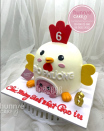 Bánh sinh nhật con gà vàng