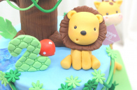 Bánh sinh nhật tạo hình con sư tử ngộ nghĩnh bé nào cũng mê