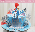 bánh sinh nhật Elsa và người nhện