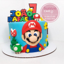 Bánh sinh nhật Smash Bros Mario đẹp tặng bé