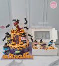 Hunnie Cake – bánh sinh nhật Halloween đẹp cho bé trai mê khủng long