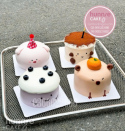 Bánh sinh nhật mini 12cm Hunnie Cake: Ngọt ngào và đáng yêu