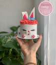Bánh sinh nhật mini thỏ hồng đẹp nhất