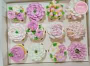 Cupcake hoa xinh