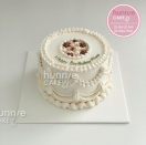 Bánh sinh nhật nhỏ mini cake trang trí phong cách cổ điển đẹp độc lạ