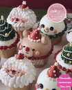 Cupcake Noel Tinh Tế - Mang Hơi Thở Giáng Sinh Vào Từng Chiếc Bánh