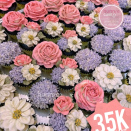 Bánh cupcake hoa kem bơ ngọt ngào thay lời yêu thương gửi người phụ nữ