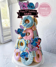 Mẫu bánh sinh nhật tháp donut ngọt ngào, tinh tế và cực kỳ “ăn ảnh”